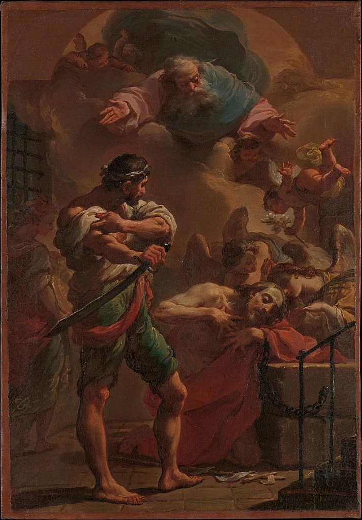L'esecuzione di San Giovanni Battista - Metropolitan Museum of Art, New York